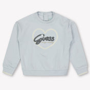 Guess Baby Meisjes Trui In Licht Blauw