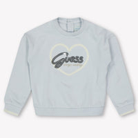 Guess Baby Meisjes Trui In Licht Blauw