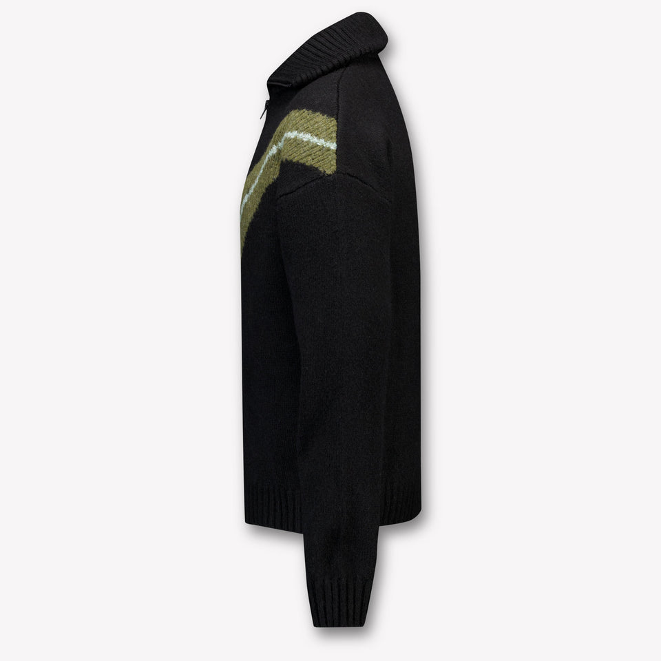 HUGO Kinder Jongens Trui In Zwart