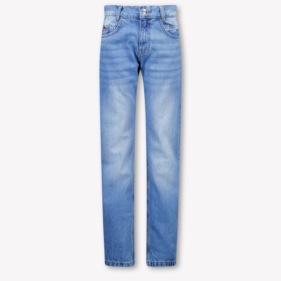 HUGO Kinder Jongens Jeans In Blauw