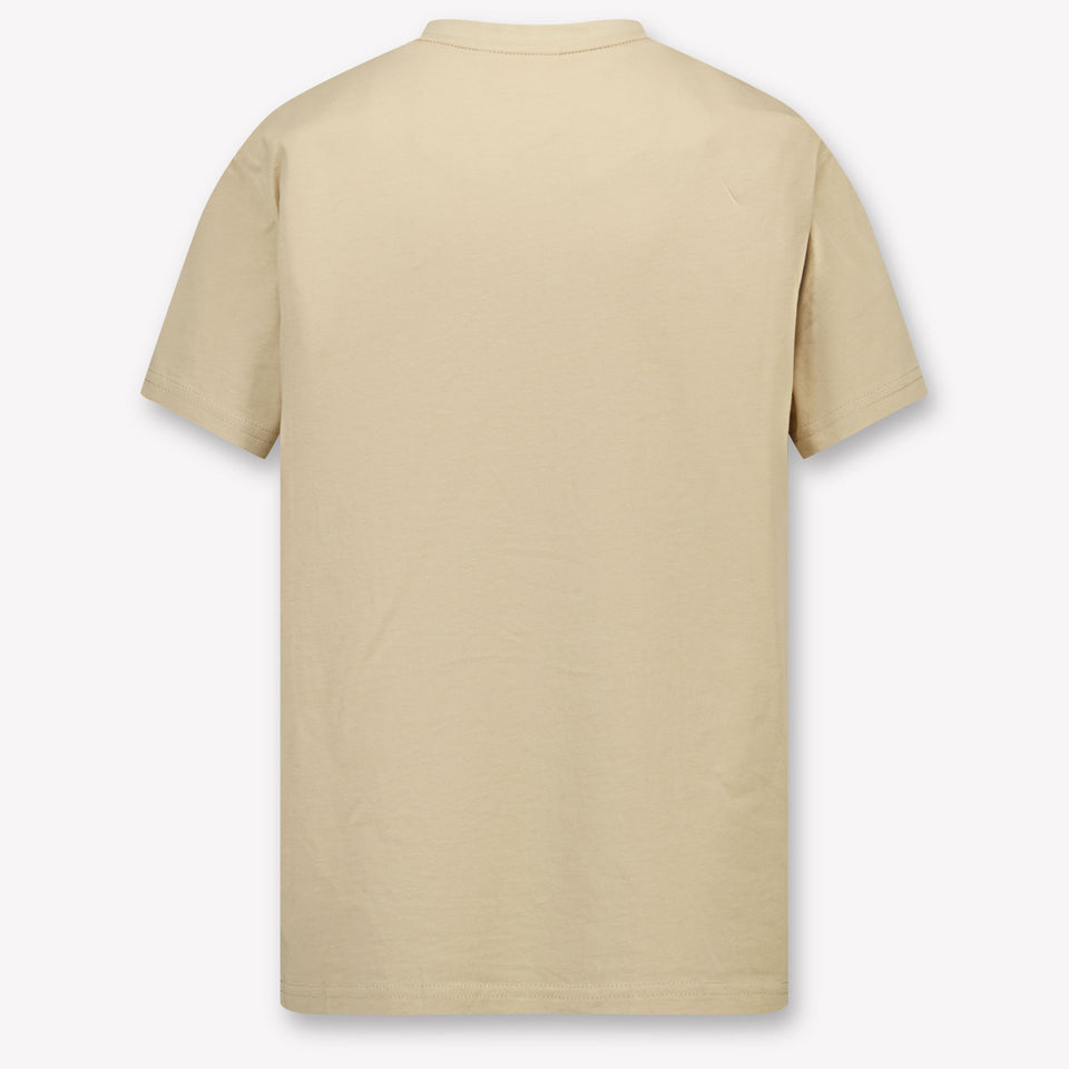 HUGO Kinder Jongens T-Shirt In Beige