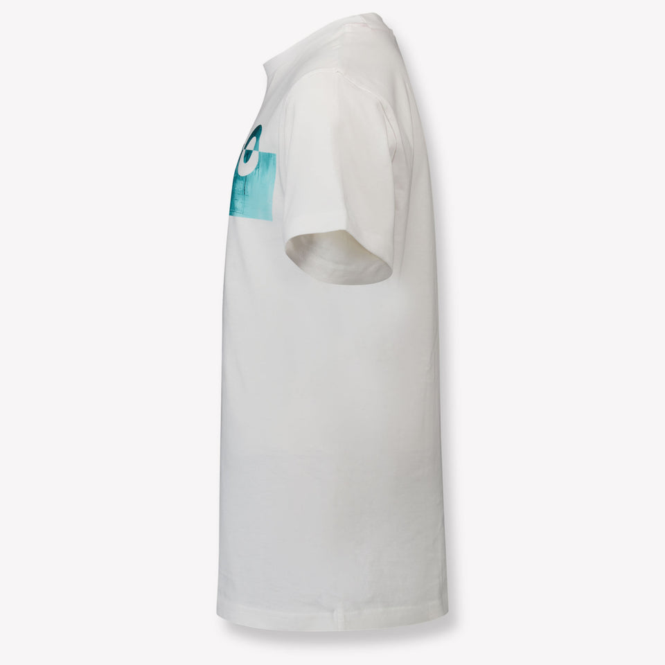 HUGO Kinder Jongens T-Shirt In Wit