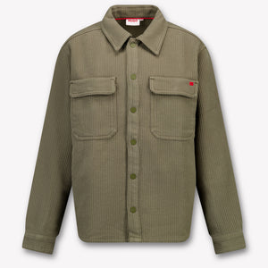 HUGO Kinder Jongens Blouse In Khaki