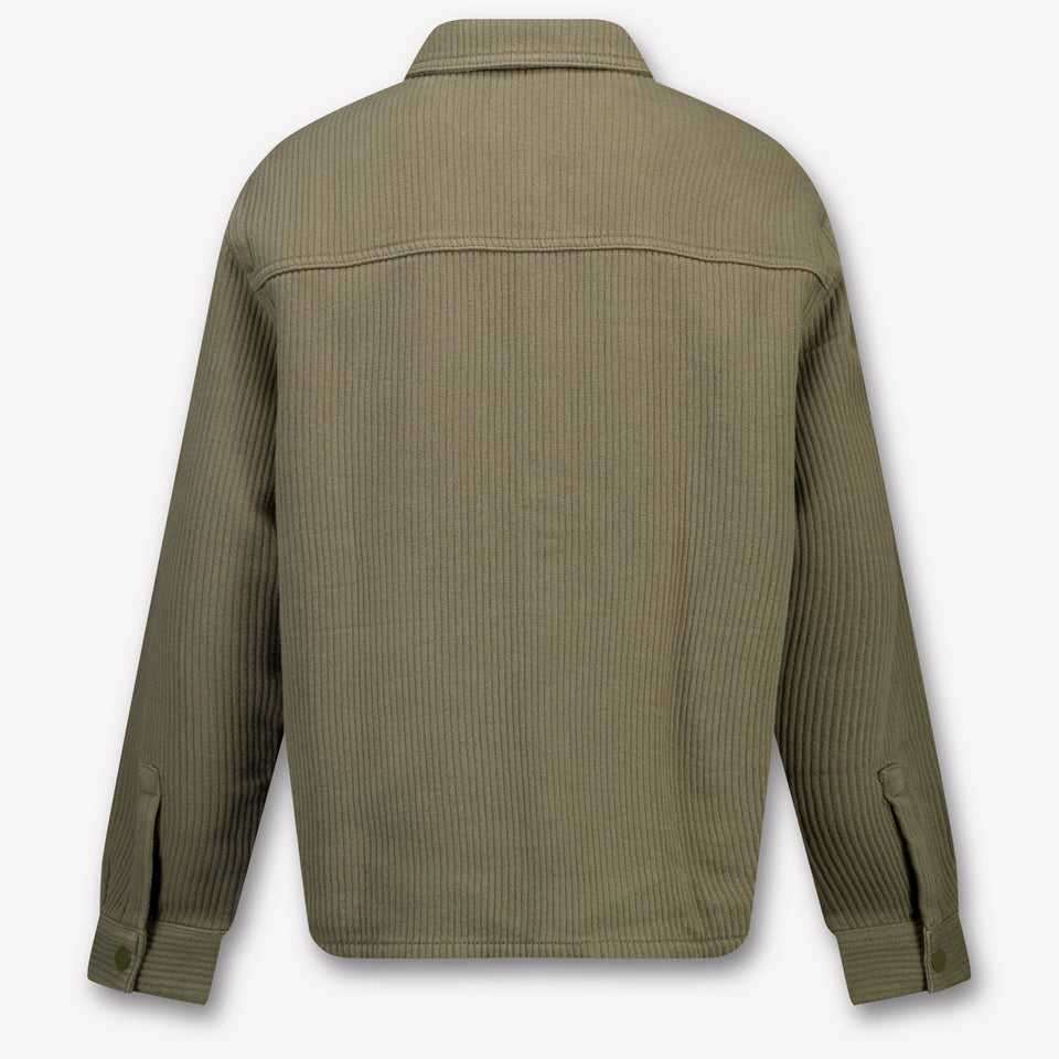 HUGO Kinder Jongens Blouse In Khaki