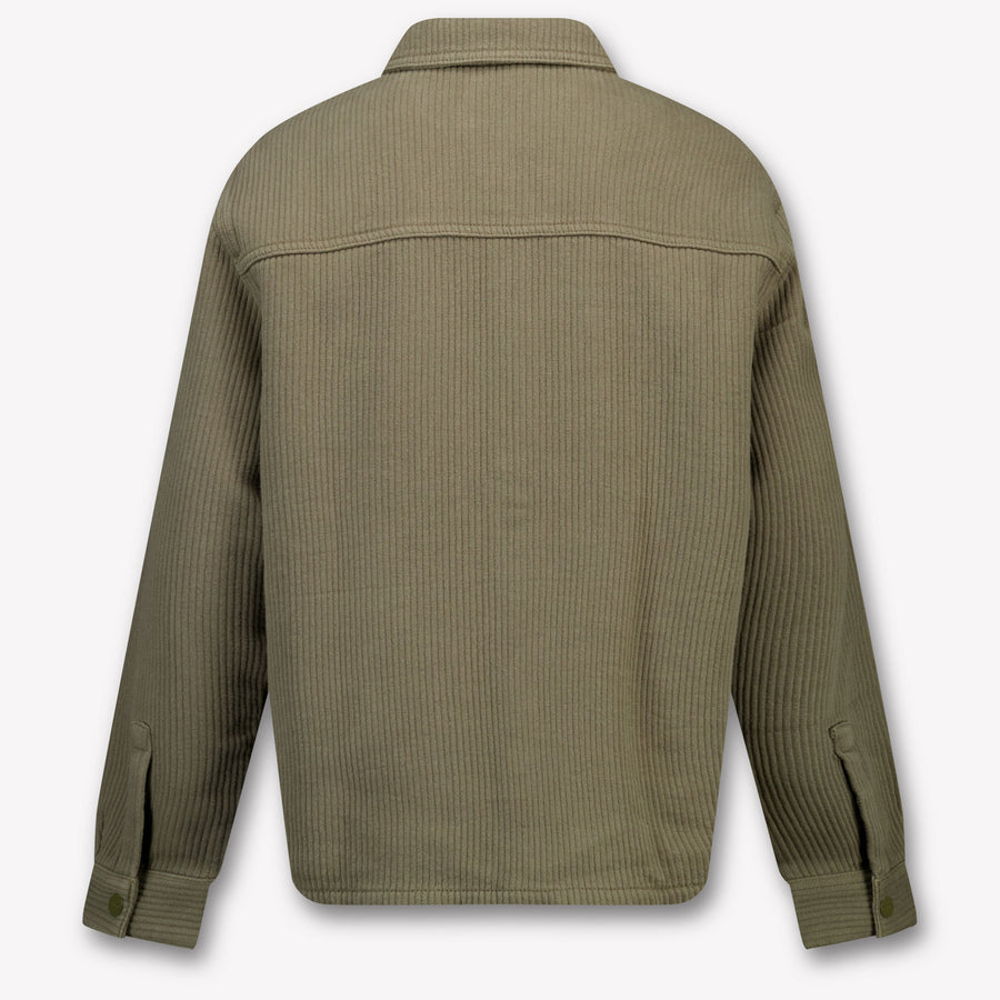 HUGO Kinder Jongens Blouse In Khaki
