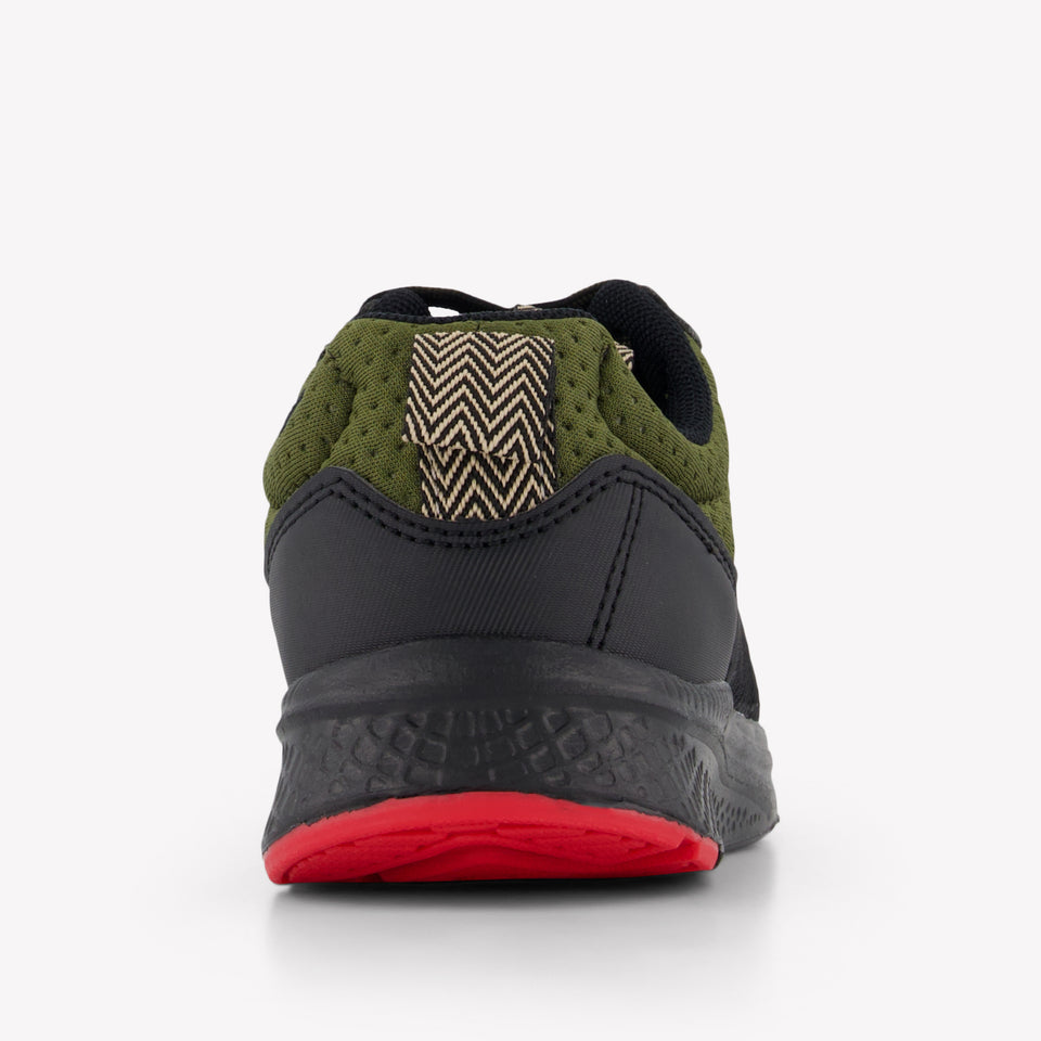 HUGO Jongens Sneakers In Zwart