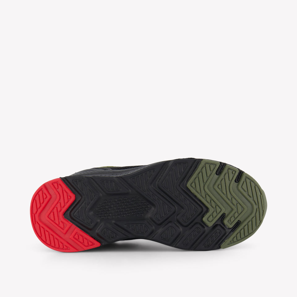 HUGO Jongens Sneakers In Zwart