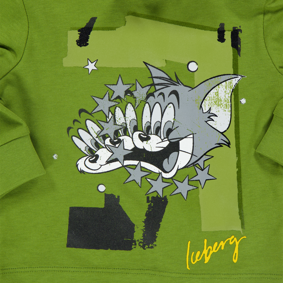 Iceberg Baby Jongens T-Shirt In Groen