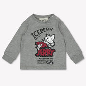 Iceberg Baby Jongens T-Shirt In Grijs