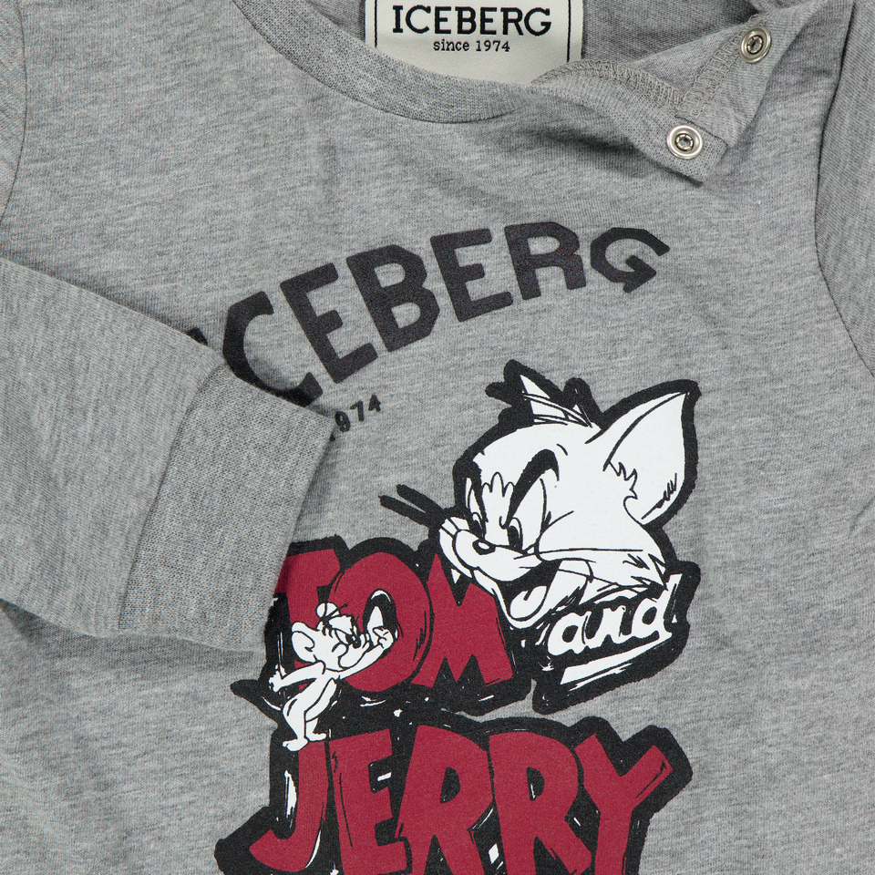 Iceberg Baby Jongens T-Shirt In Grijs