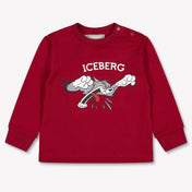 Iceberg Baby Jongens T-Shirt In Rood