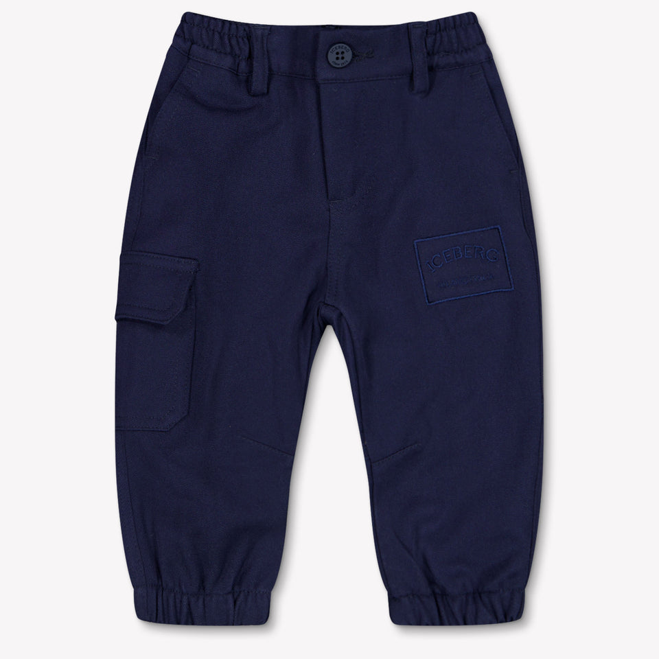 Iceberg Baby Jongens Broek In Navy