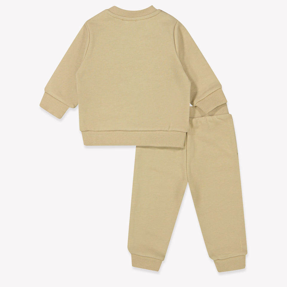 Kenzo kids Baby Jongens Joggingpak In Licht Beige