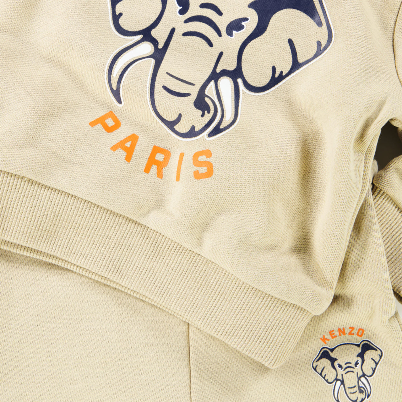 Kenzo kids Baby Jongens Joggingpak In Licht Beige
