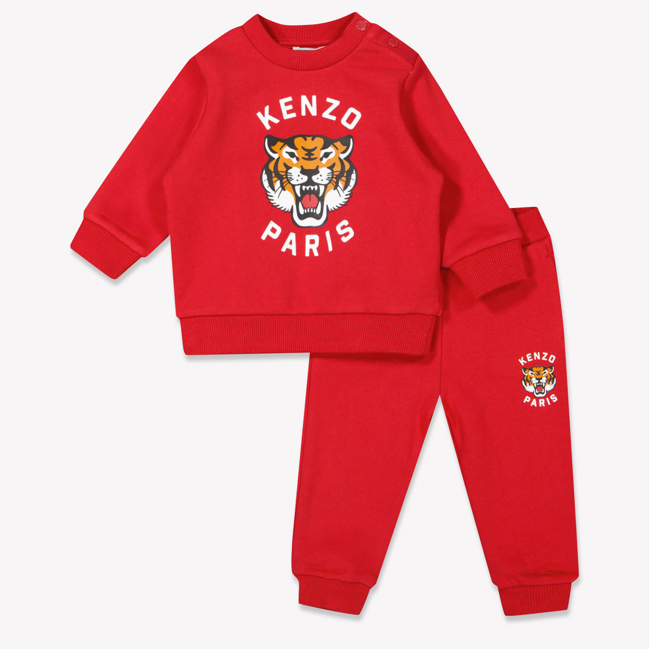 Kenzo kids Baby Jongens Joggingpak In Rood