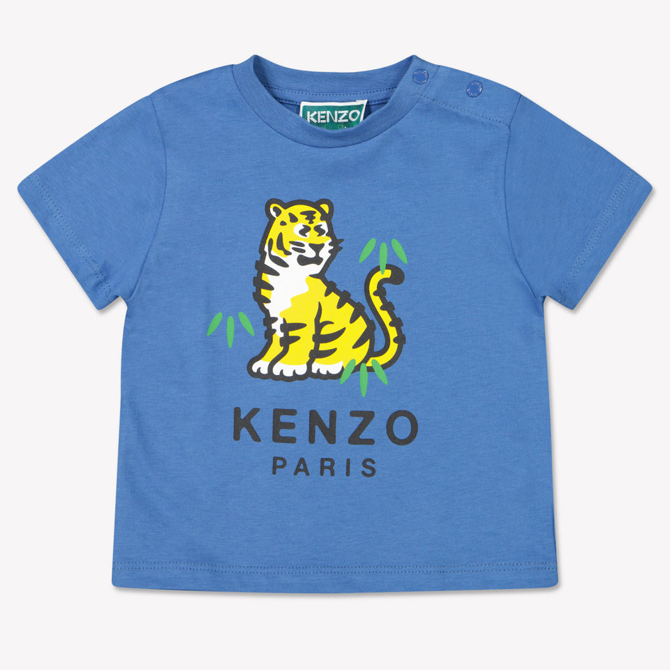 Kenzo kids Baby Jongens T-Shirt In Blauw