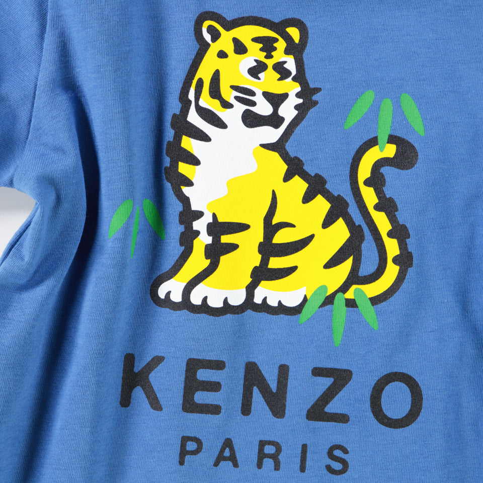 Kenzo kids Baby Jongens T-Shirt In Blauw