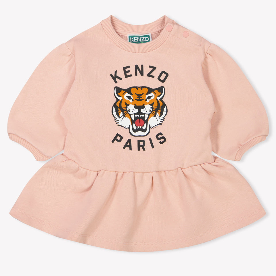 Kenzo kids Baby Jongens Jurk In Licht Roze