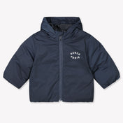 Kenzo kids Baby Jongens Winterjas In Navy