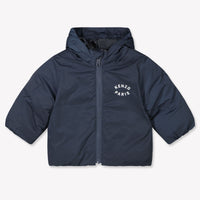 Kenzo kids Baby Jongens Winterjas In Navy