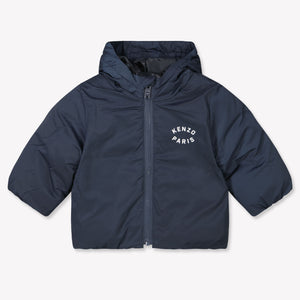 Kenzo kids Baby Jongens Winterjas In Navy