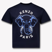 Kenzo kids Kinder Jongens T-Shirt In Navy