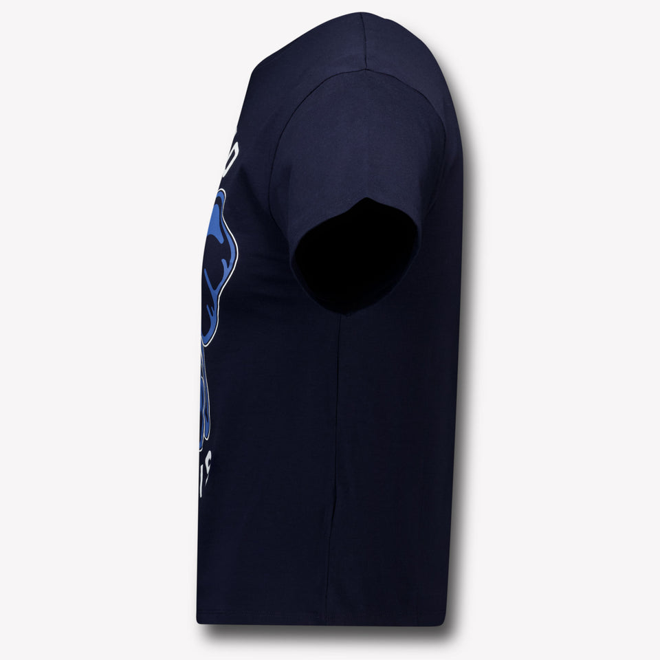 Kenzo kids Kinder Jongens T-Shirt In Navy