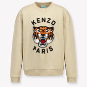 Kenzo kids Kinder Jongens Trui In Beige