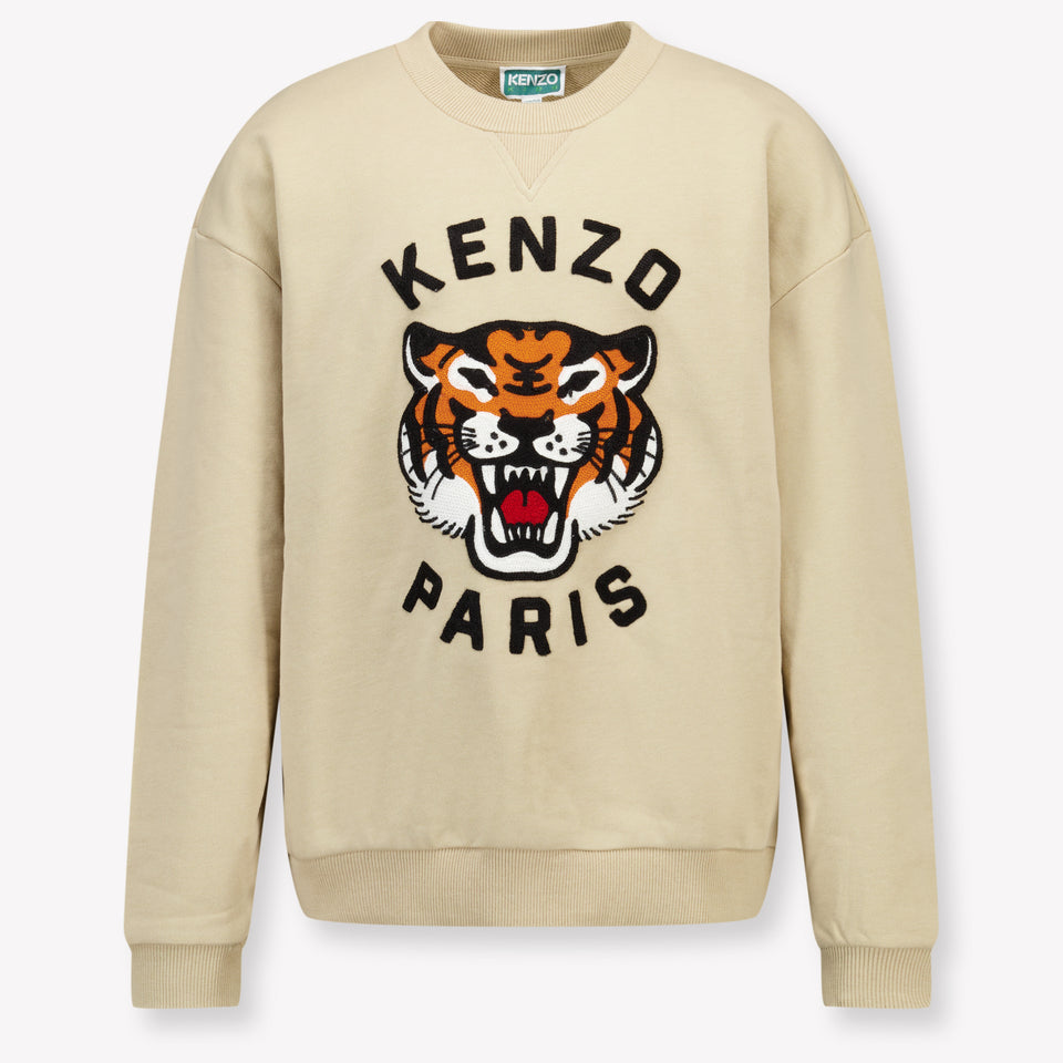 Kenzo kids Kinder Jongens Trui In Beige
