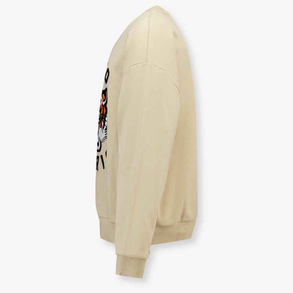 Kenzo kids Kinder Jongens Trui In Beige