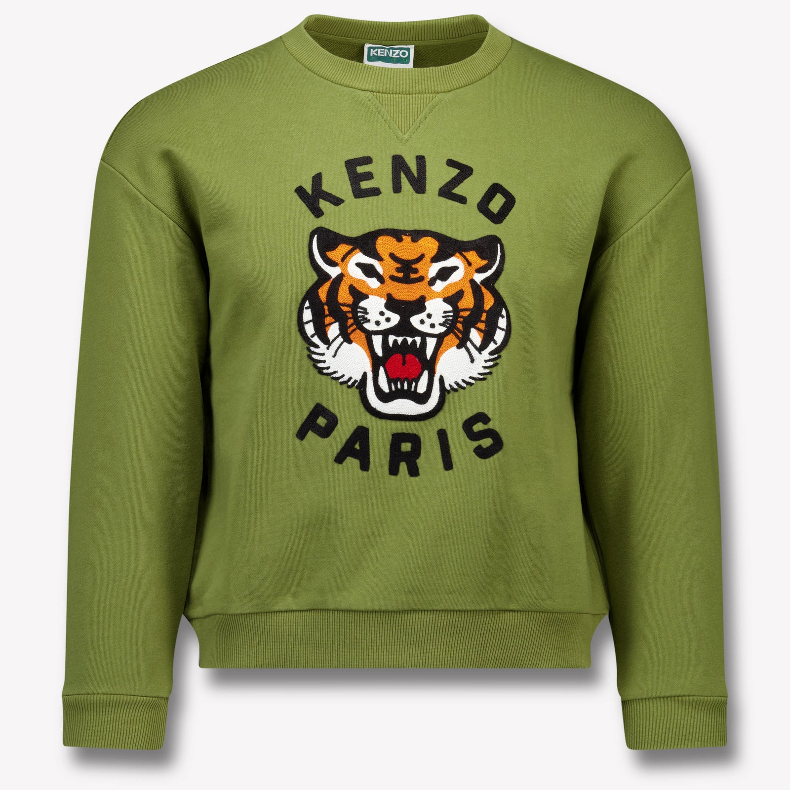 Kenzo kids Kinder Jongens Trui In Olijf Groen