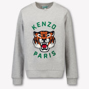 Kenzo kids Kinder Jongens Trui In Grijs