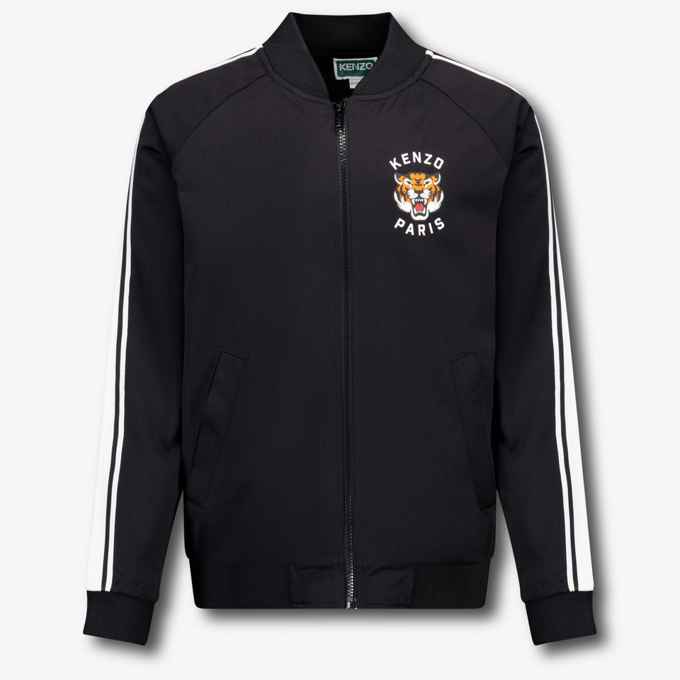 Kenzo kids Kinder Jongens Vest In Zwart