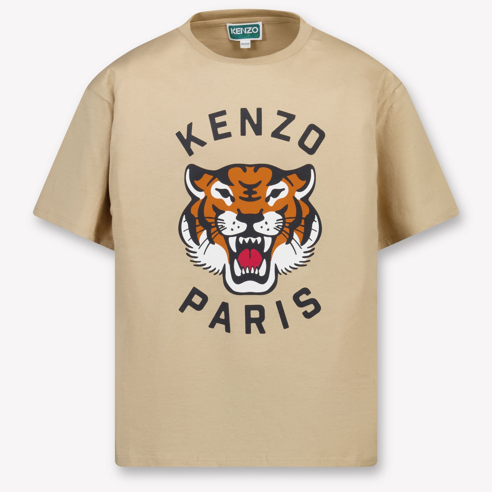 Kenzo kids Kinder Jongens T-Shirt In Beige