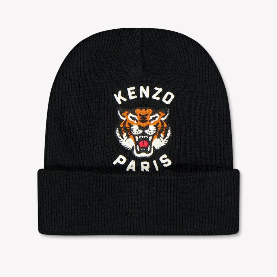 Kenzo kids Kinder Jongens Muts In Zwart
