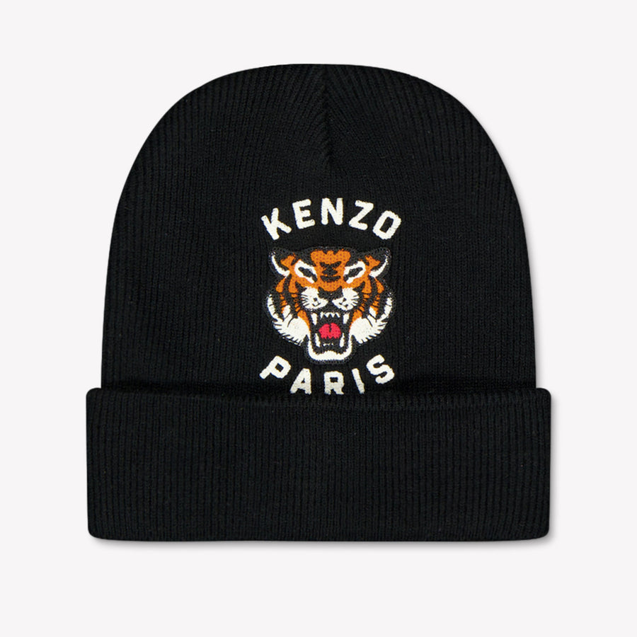 Kenzo kids Kinder Jongens Muts In Zwart