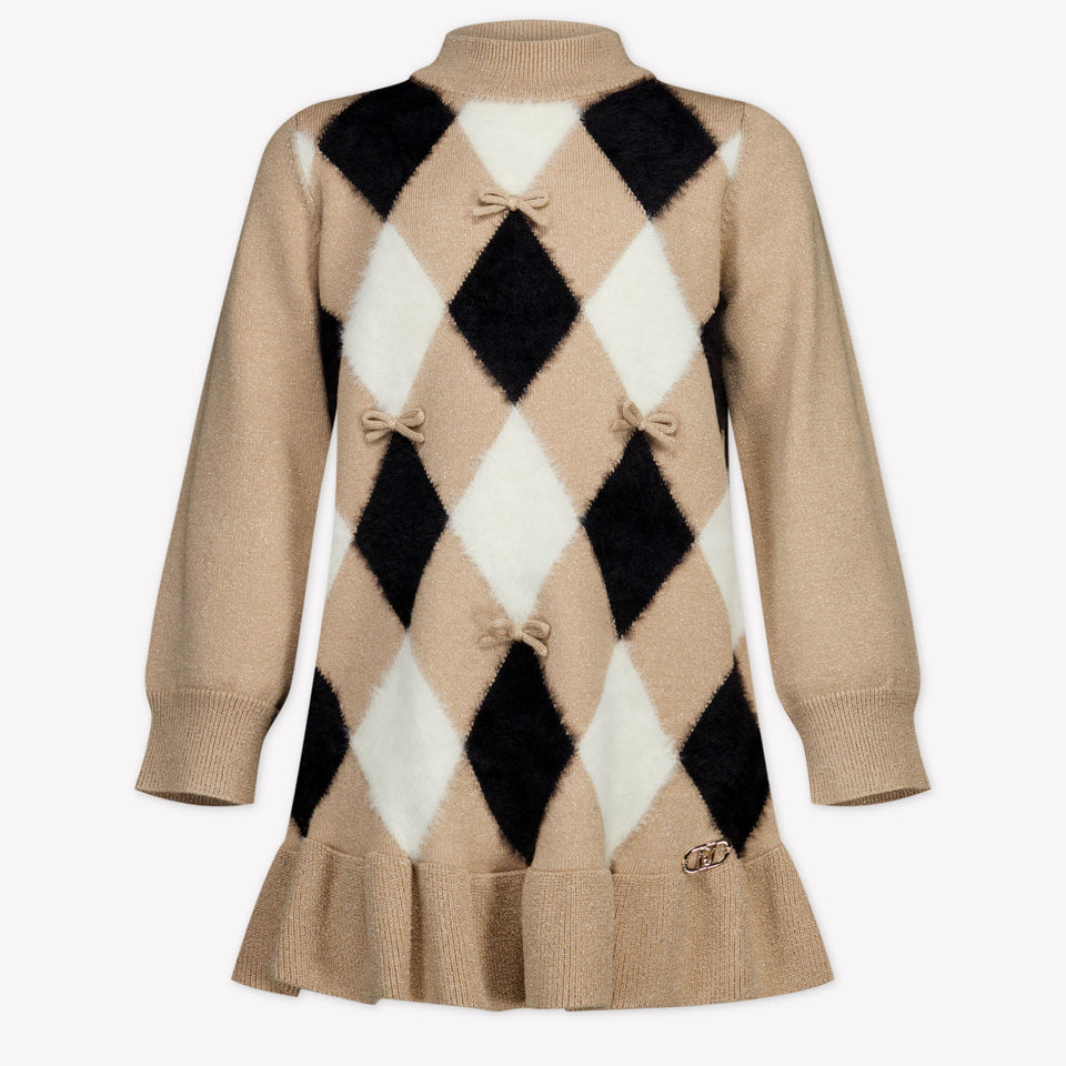 Liu Jo Kinder Meisjes Jurk In Beige