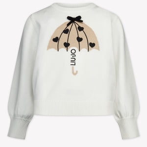 Liu Jo Kinder Meisjes Trui In Off White