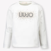 Liu Jo Kinder Meisjes T-Shirt In Off White