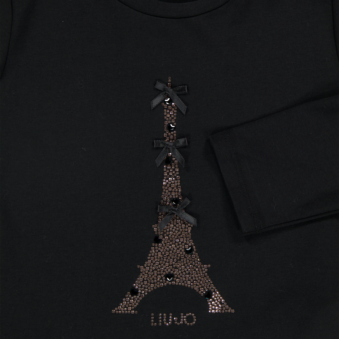 Liu Jo Kinder Meisjes T-Shirt In Zwart