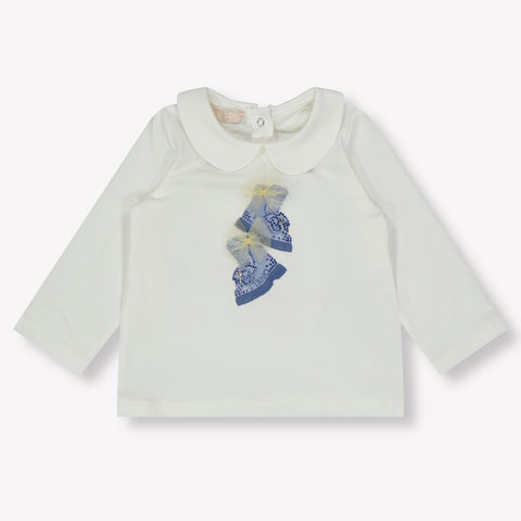 Liu Jo Baby Meisjes T-Shirt In Off White