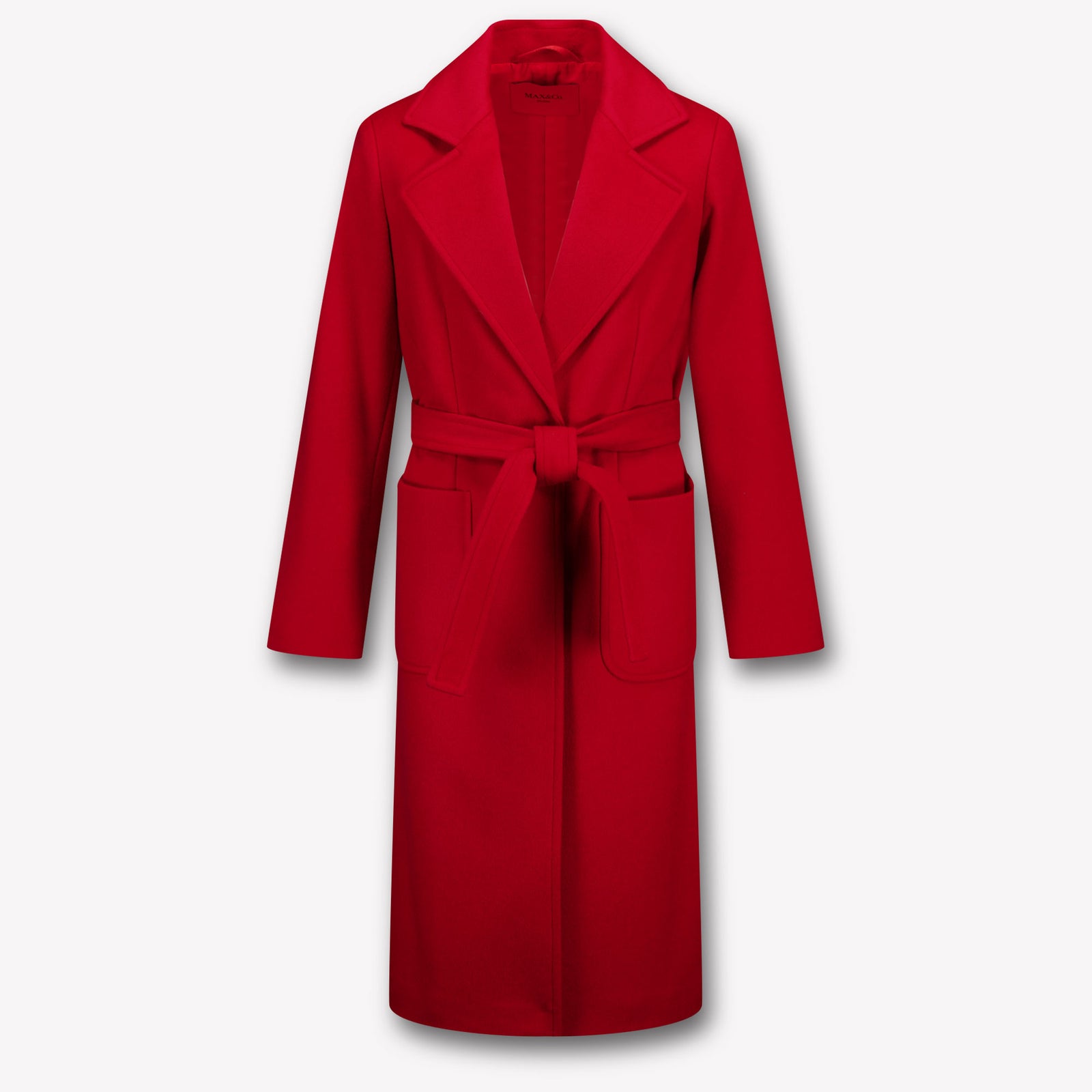 MAX&Co Kinder Meisjes Winterjas In Rood