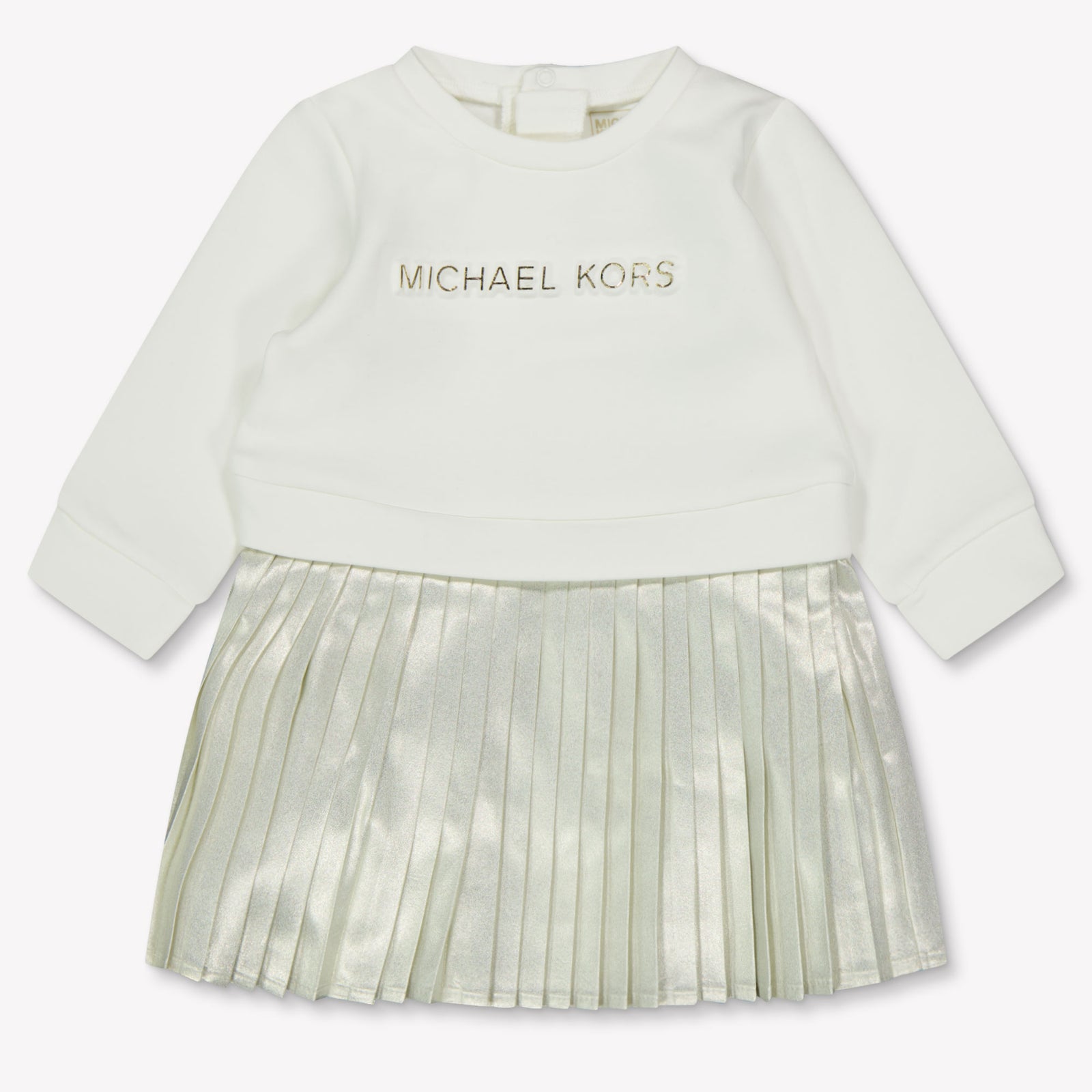 Michael Kors Baby Meisjes Jurk In Off White