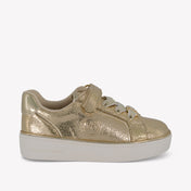 Michael Kors Jem Mcclain Ps Meisjes Sneakers In Goud