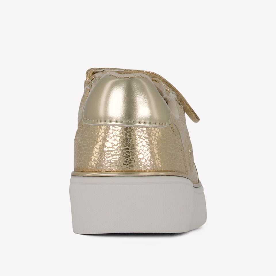 Michael Kors Jem Mcclain Ps Meisjes Sneakers In Goud