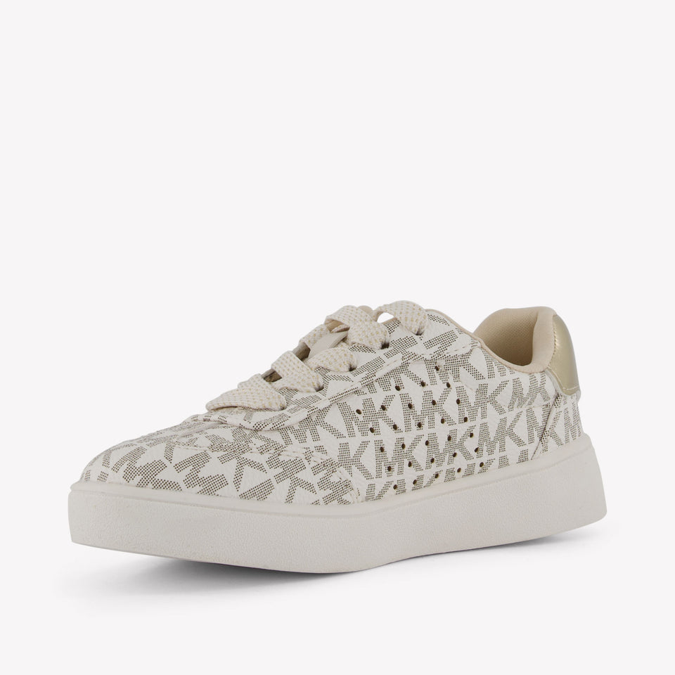 Michael Kors Meisjes Sneakers In Off White