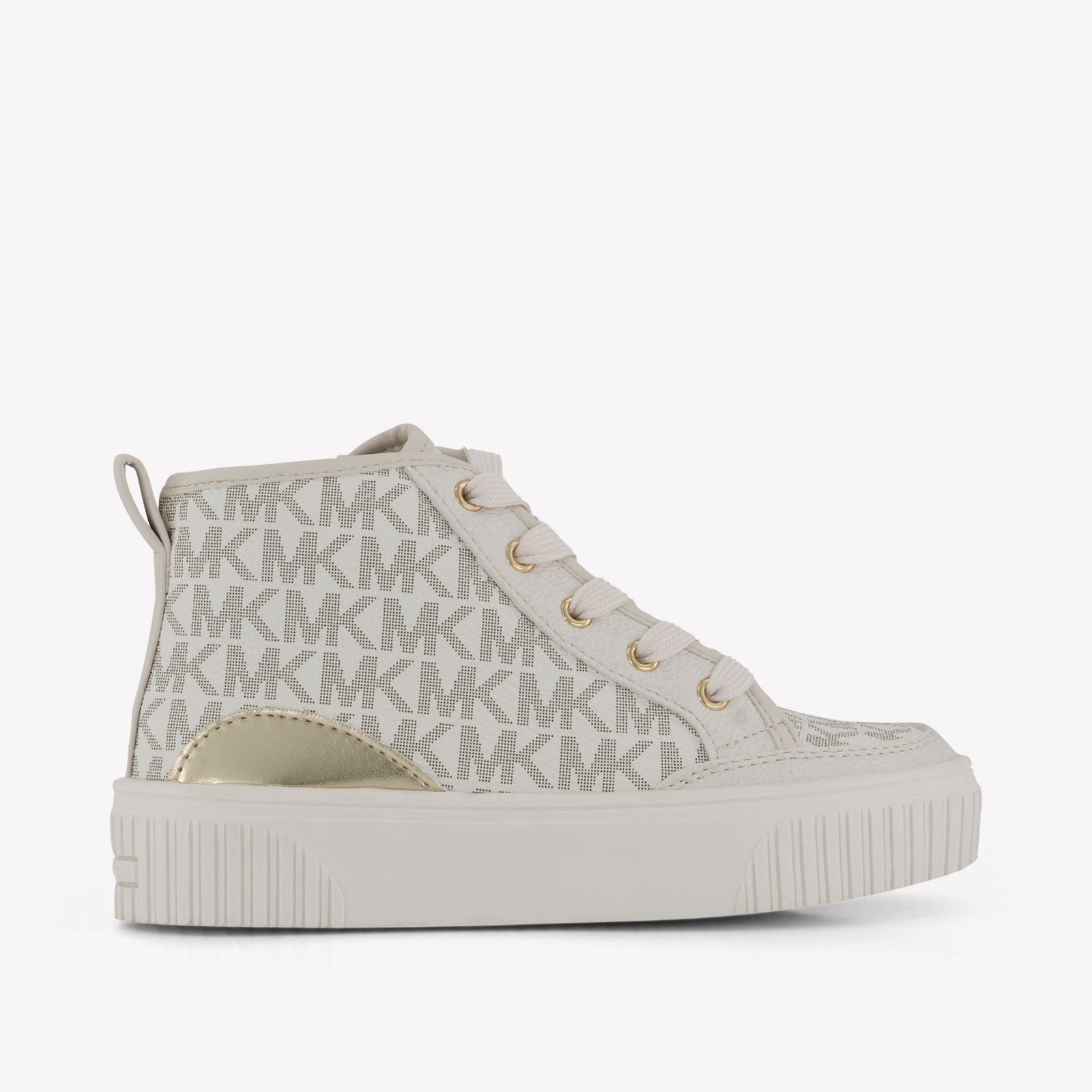 Michael Kors Shea Split Meisjes Sneakers In Off White