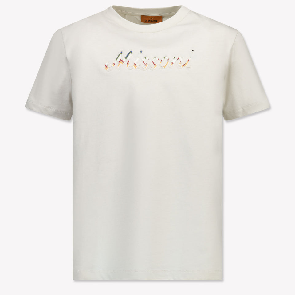 Missoni Kinder Jongens T-Shirt In Grijs