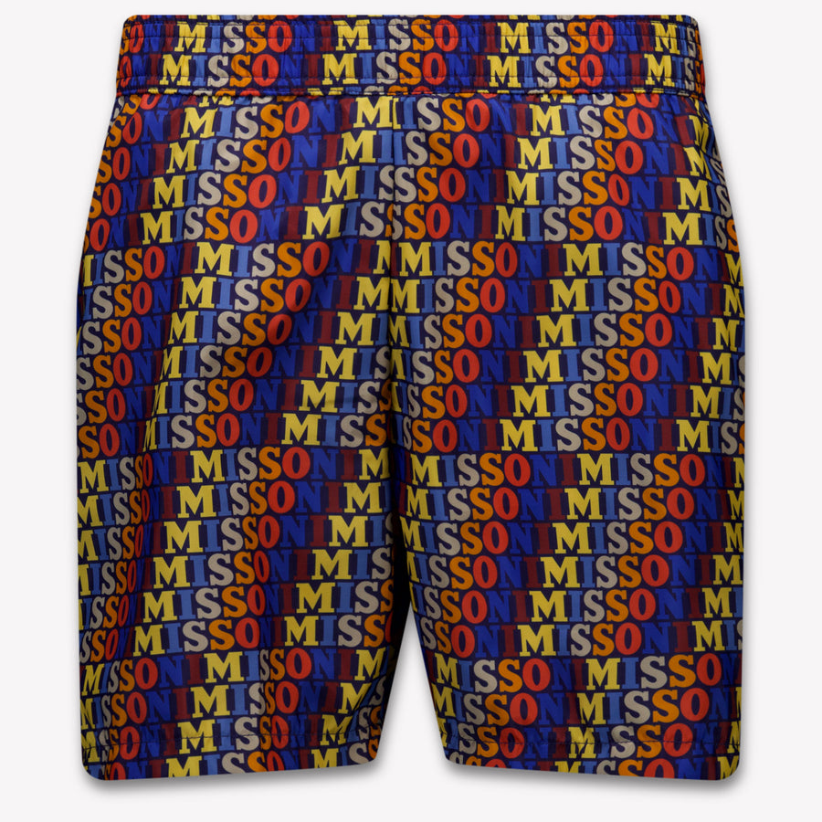 Missoni Kinder Jongens Zwemkleding In Blauw