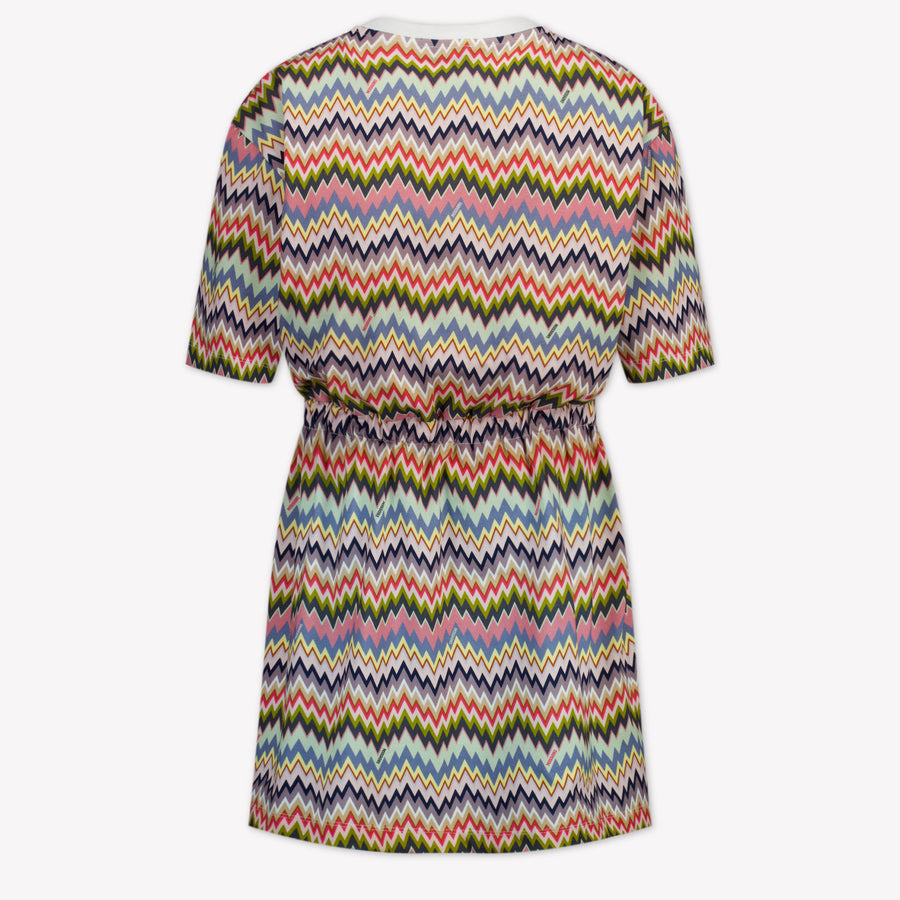 Missoni Kinder Meisjes Jurk In Fuchsia